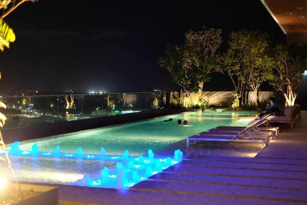 Hight Rise Lux Condo 1Bed Roof Top Pool Chiang Mai Exterior foto